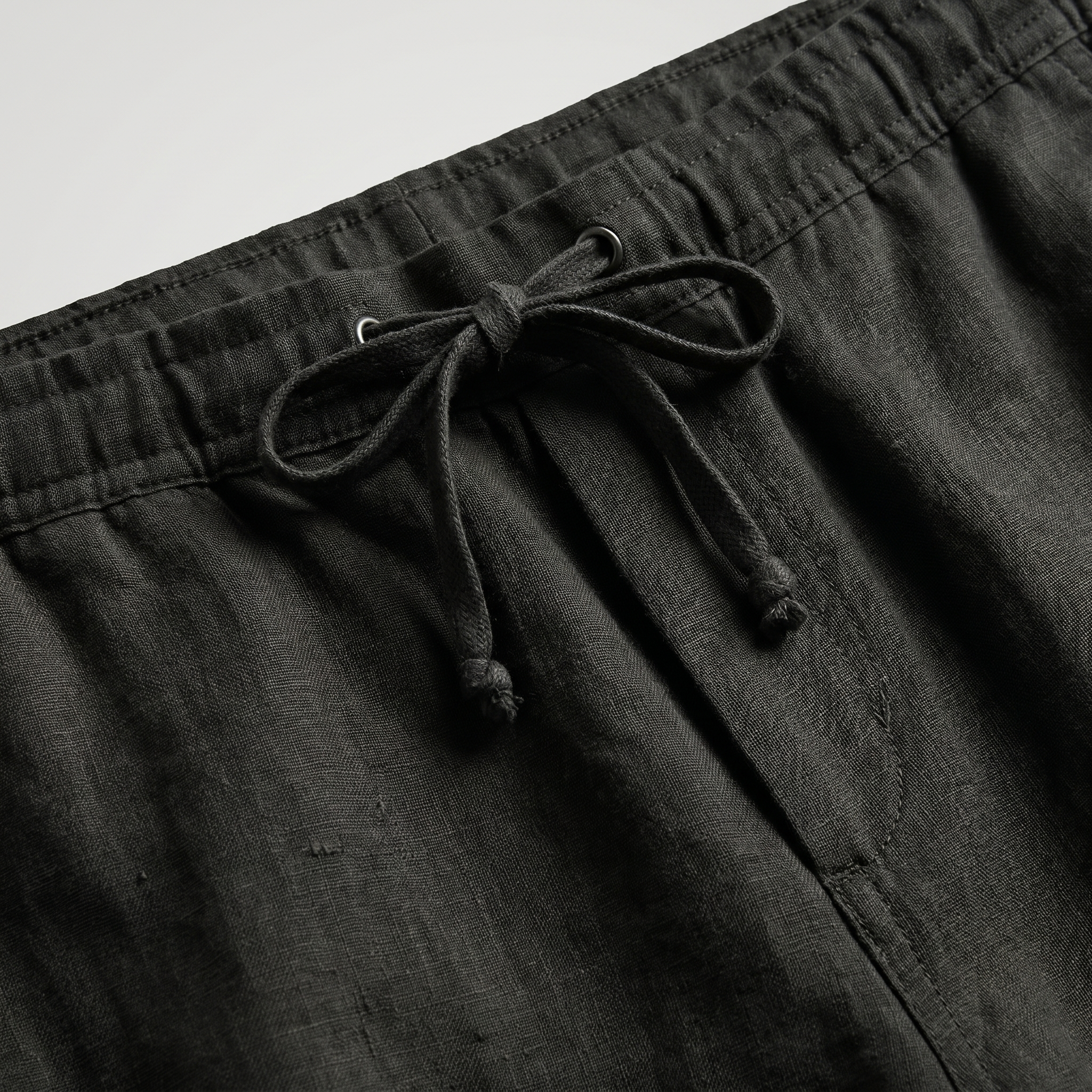 Herren Atmungsaktive Leinen-Sommershorts