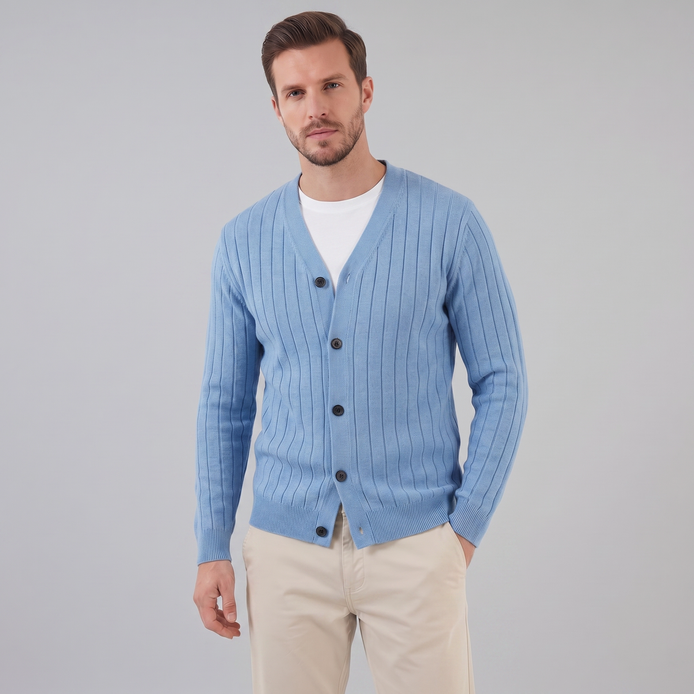 Herren Business Strickcardigan