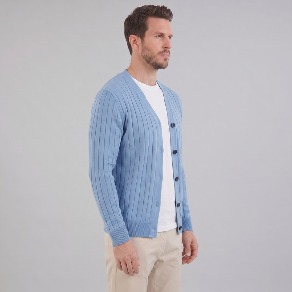Herren Business Strickcardigan
