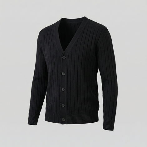 Herren Business Strickcardigan