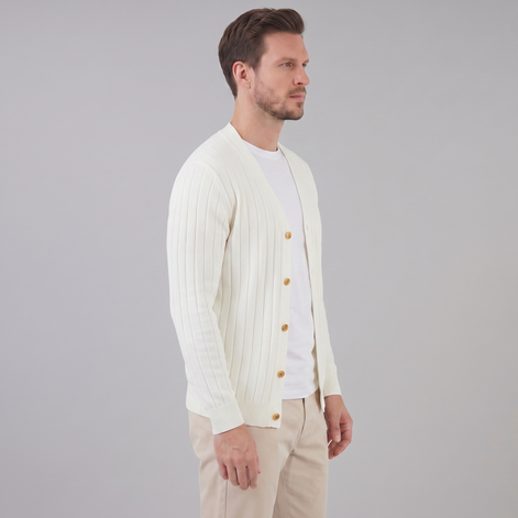 Herren Business Strickcardigan