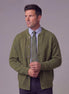Herren-Strickjacke mit Knöpfen