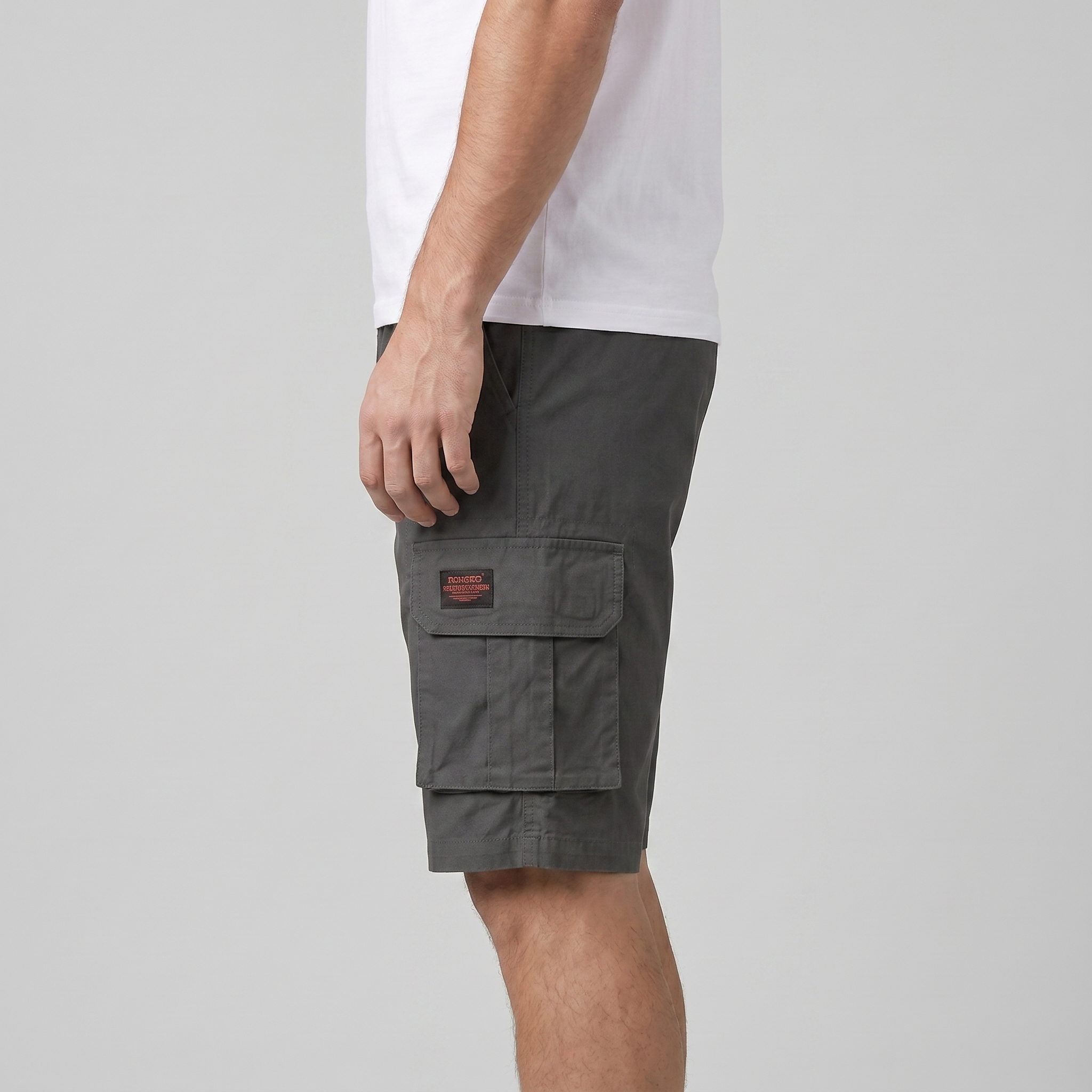 Herren Cargo Shorts Mit Mehreren Taschen