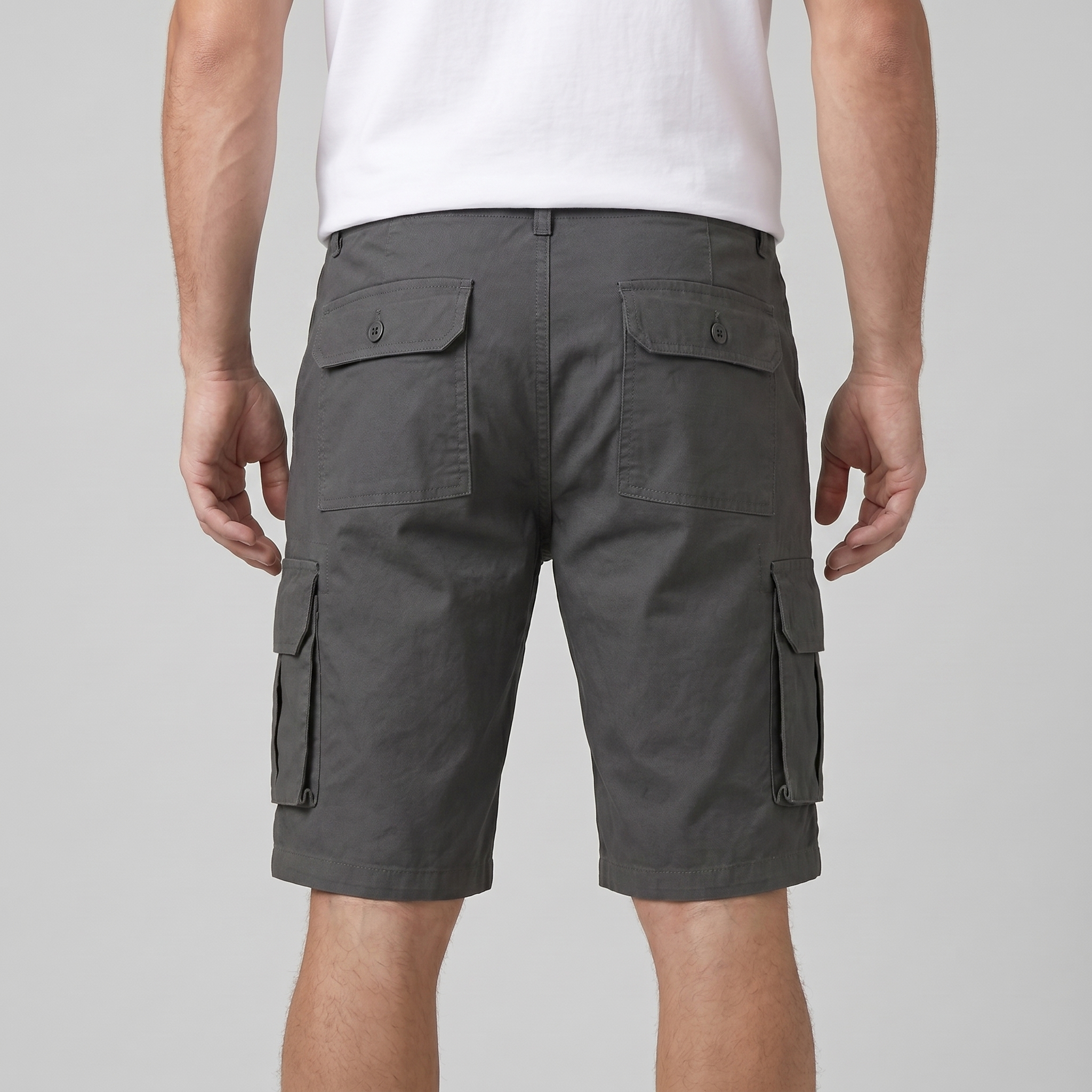 Herren Cargo Shorts Mit Mehreren Taschen
