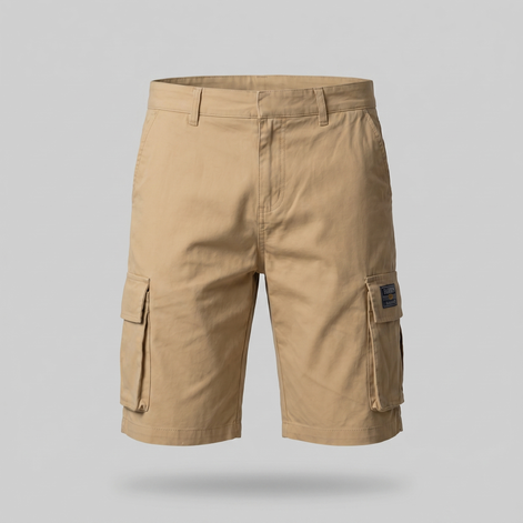 Herren Cargo Shorts Mit Mehreren Taschen