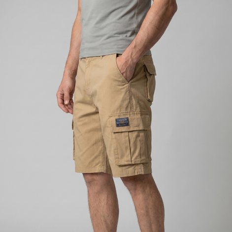Herren Cargo Shorts Mit Mehreren Taschen