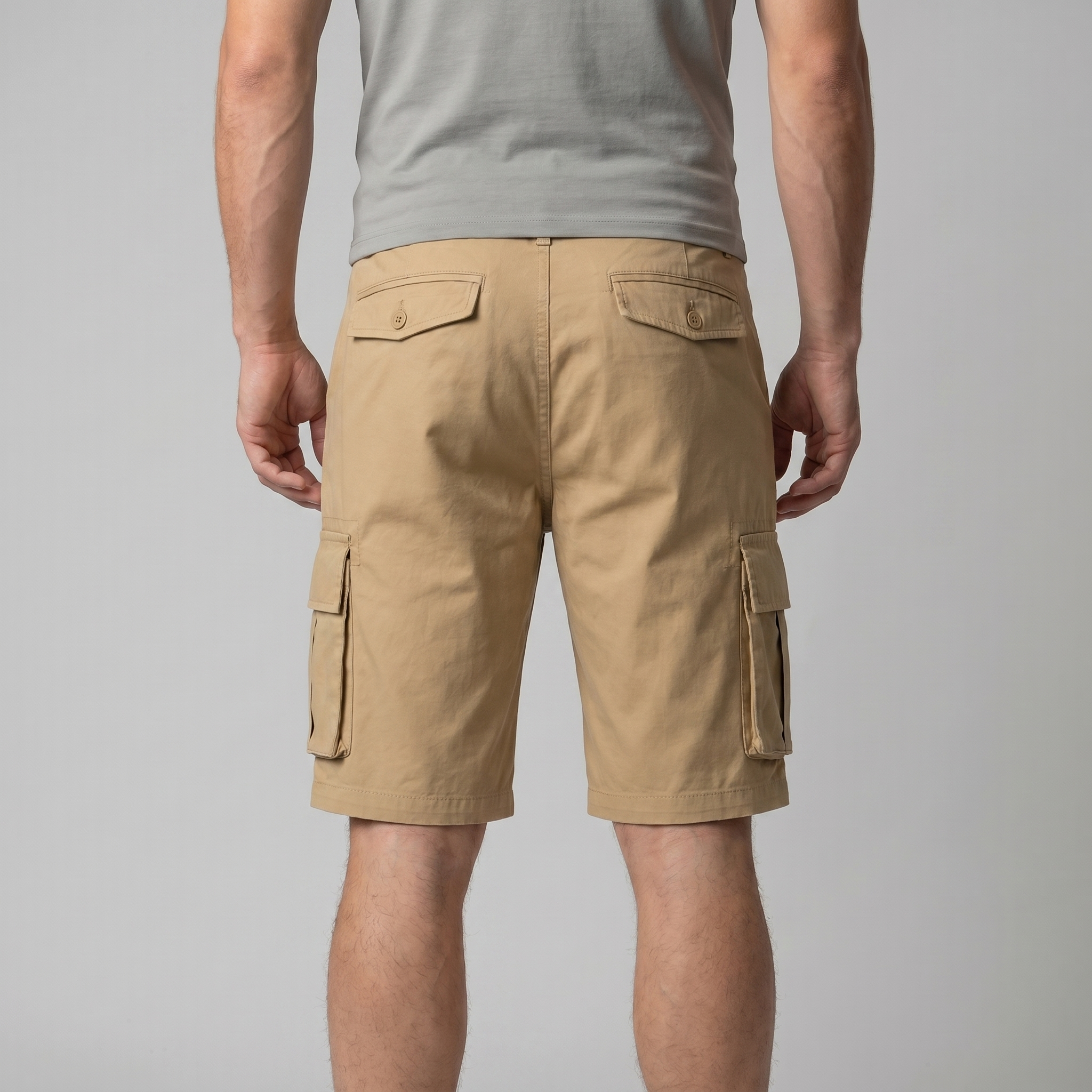 Herren Cargo Shorts Mit Mehreren Taschen