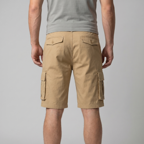 Herren Cargo Shorts Mit Mehreren Taschen