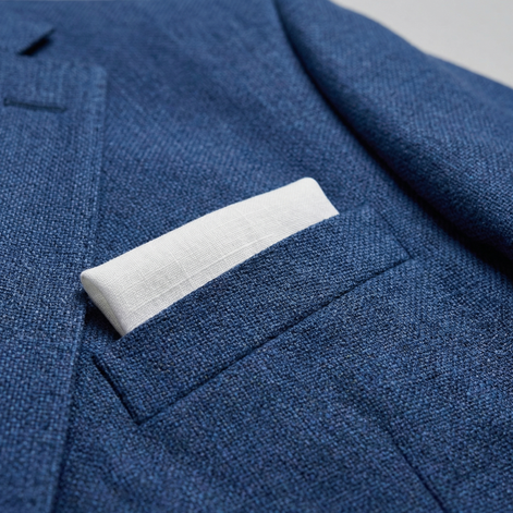 Herren Lässiger Leinen Blazer Jacke