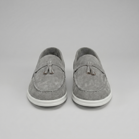 Herren Casual Loafer Mit Rundem Zeh