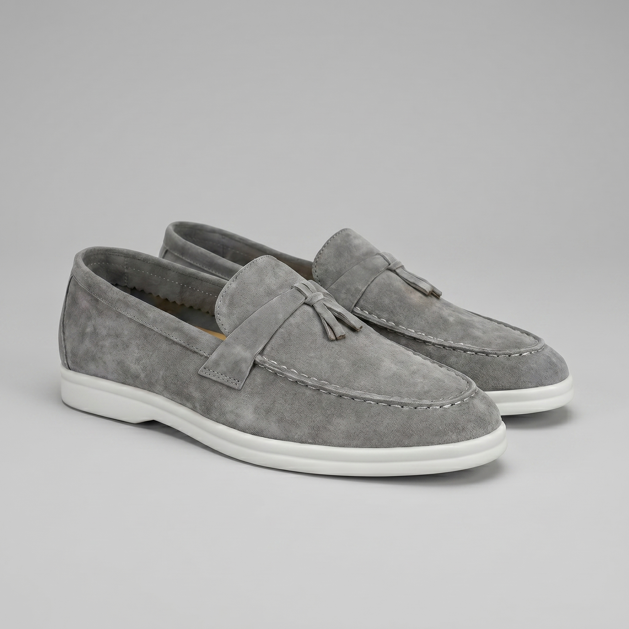 Herren Casual Loafer Mit Rundem Zeh
