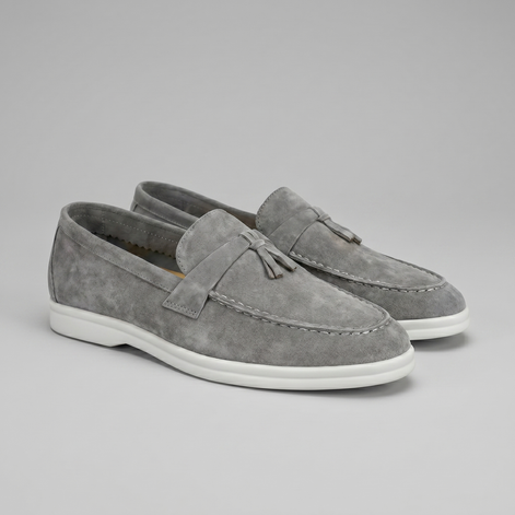 Herren Casual Loafer Mit Rundem Zeh