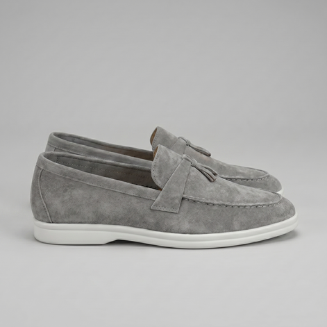 Herren Casual Loafer Mit Rundem Zeh