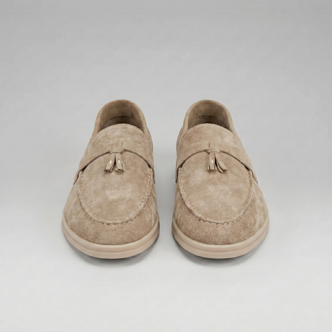 Herren Casual Loafer Mit Rundem Zeh