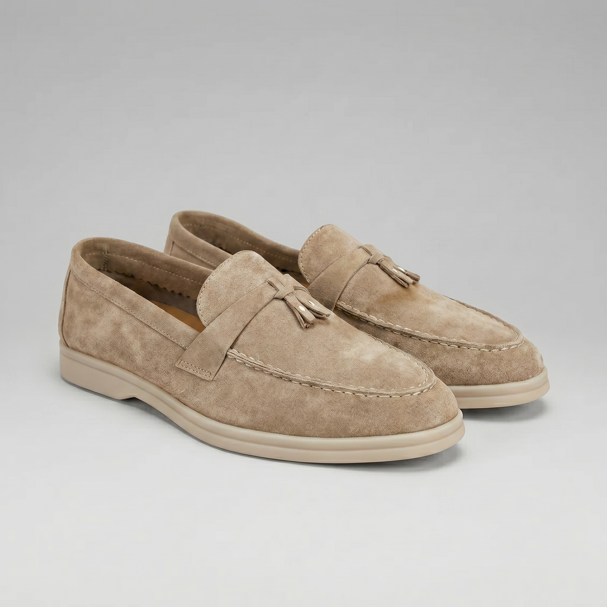 Herren Casual Loafer Mit Rundem Zeh