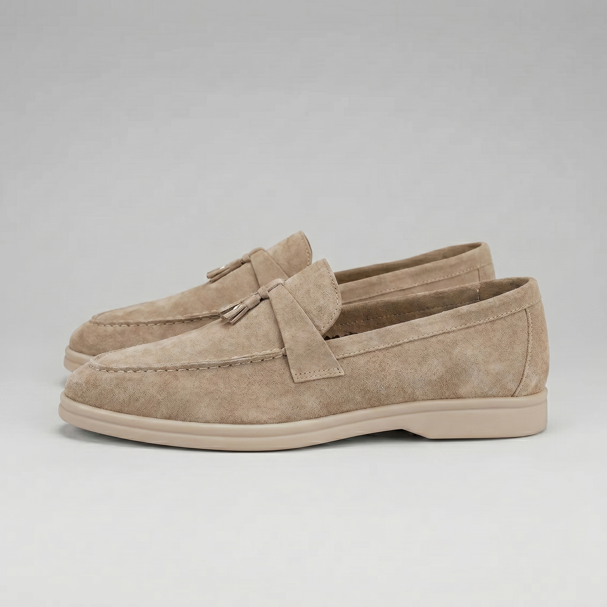 Herren Casual Loafer Mit Rundem Zeh