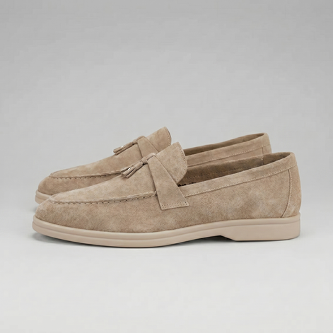 Herren Casual Loafer Mit Rundem Zeh