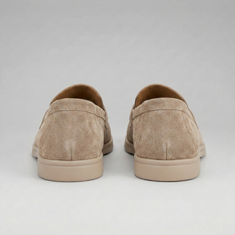 Herren Casual Loafer Mit Rundem Zeh