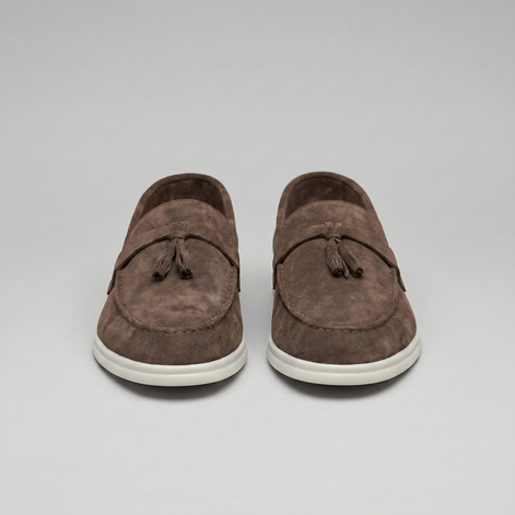 Herren Casual Loafer Mit Rundem Zeh