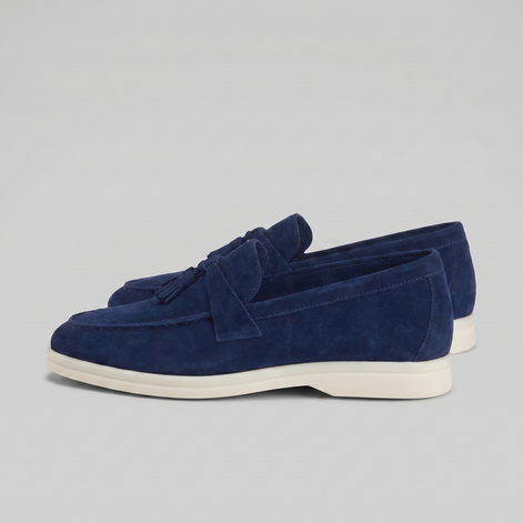 Herren Casual Loafer Mit Rundem Zeh