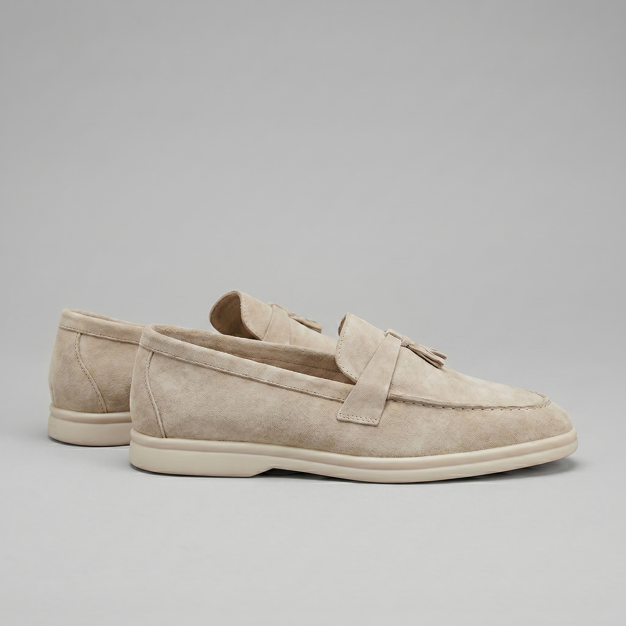 Herren Casual Loafer Mit Rundem Zeh