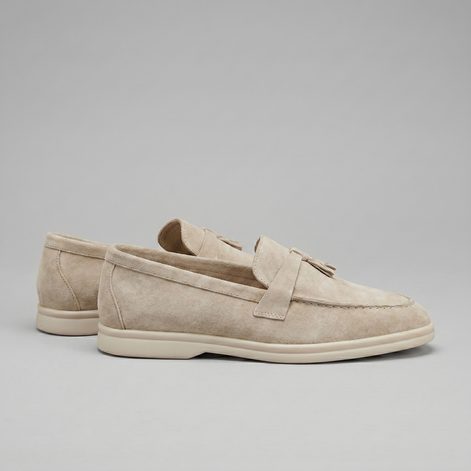 Herren Casual Loafer Mit Rundem Zeh