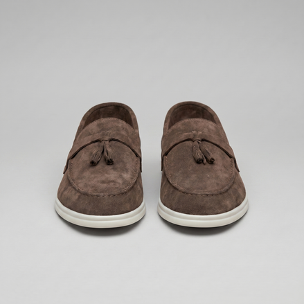 Herren Casual Loafer Mit Rundem Zeh