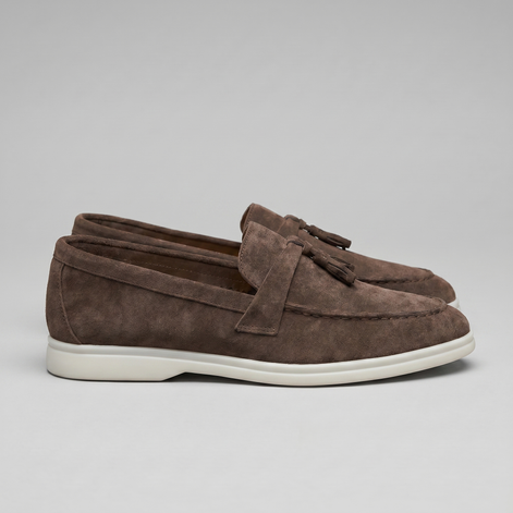Herren Casual Loafer Mit Rundem Zeh