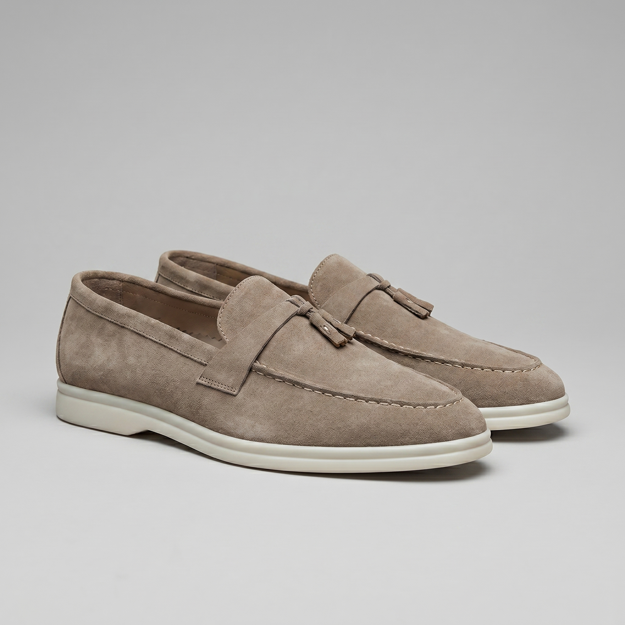 Herren Casual Loafer Mit Rundem Zeh