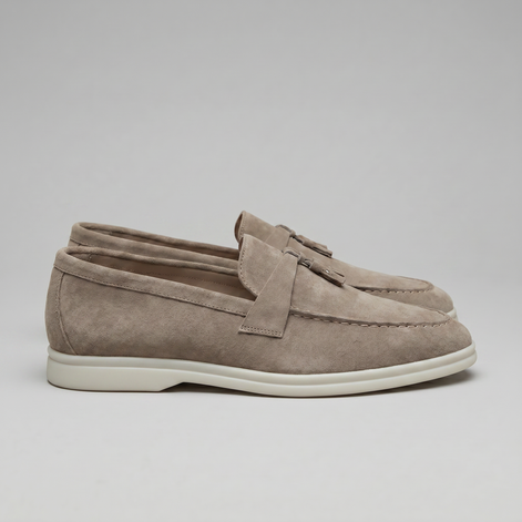 Herren Casual Loafer Mit Rundem Zeh