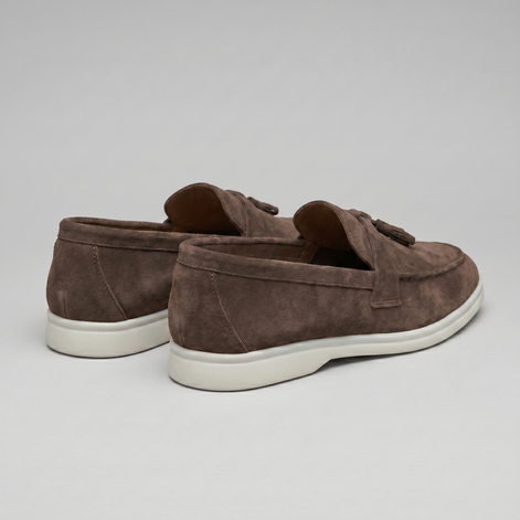 Herren Casual Loafer Mit Rundem Zeh
