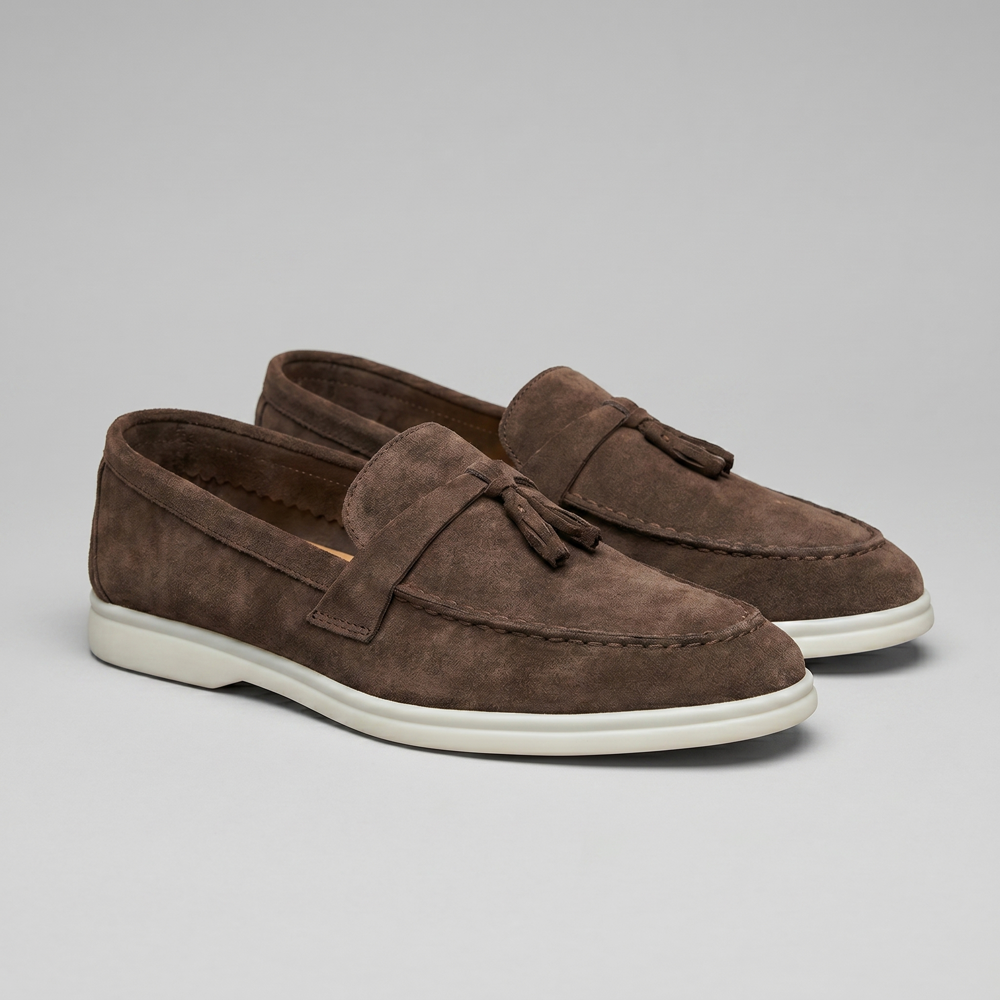 Herren Casual Loafer Mit Rundem Zeh