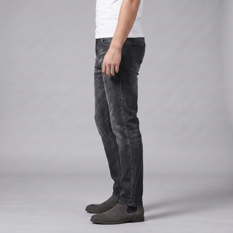 Herren Lässige Jeans Mit Gerader Schnitt