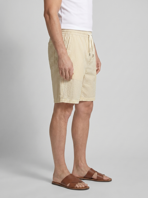 Herren Freizeitgestreifte Sommer-Shorts
