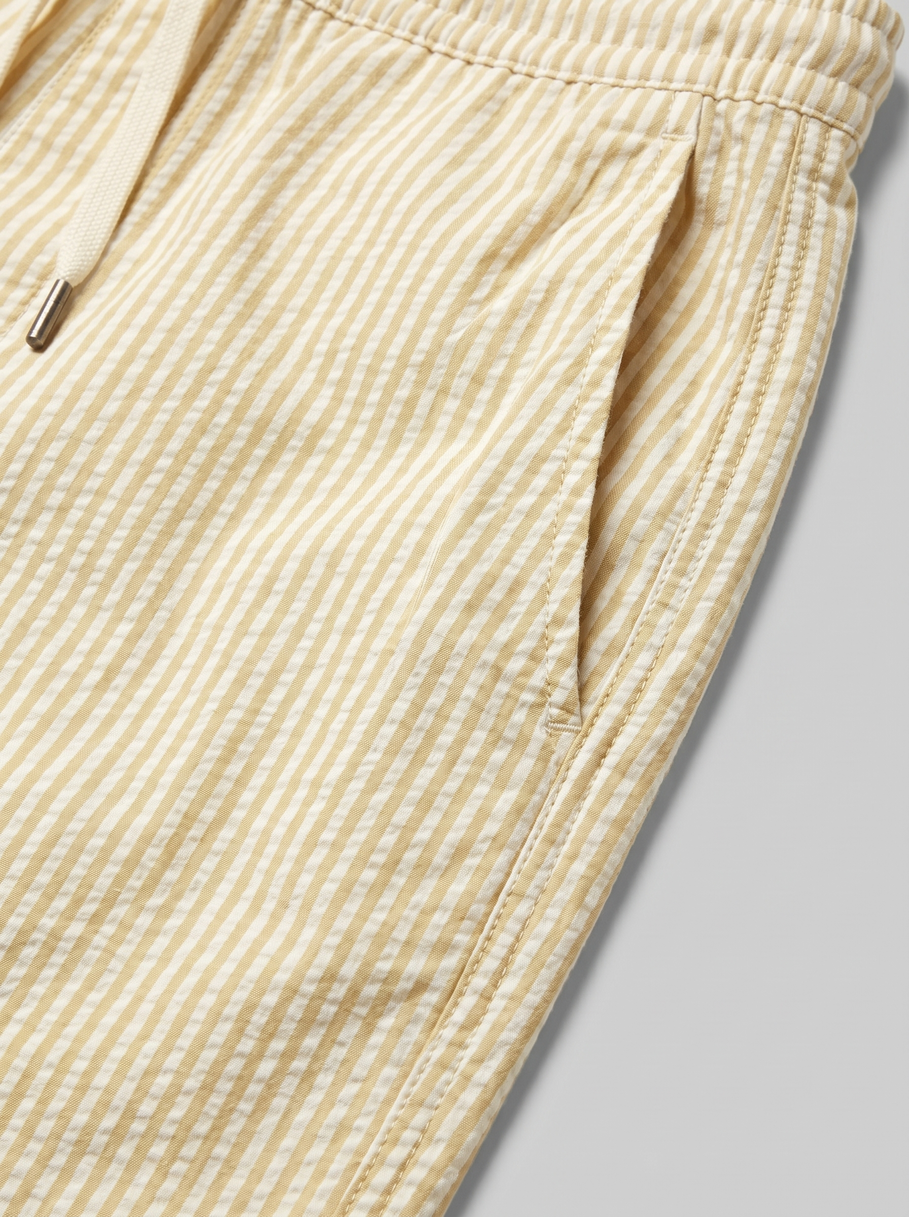 Herren Freizeitgestreifte Sommer-Shorts
