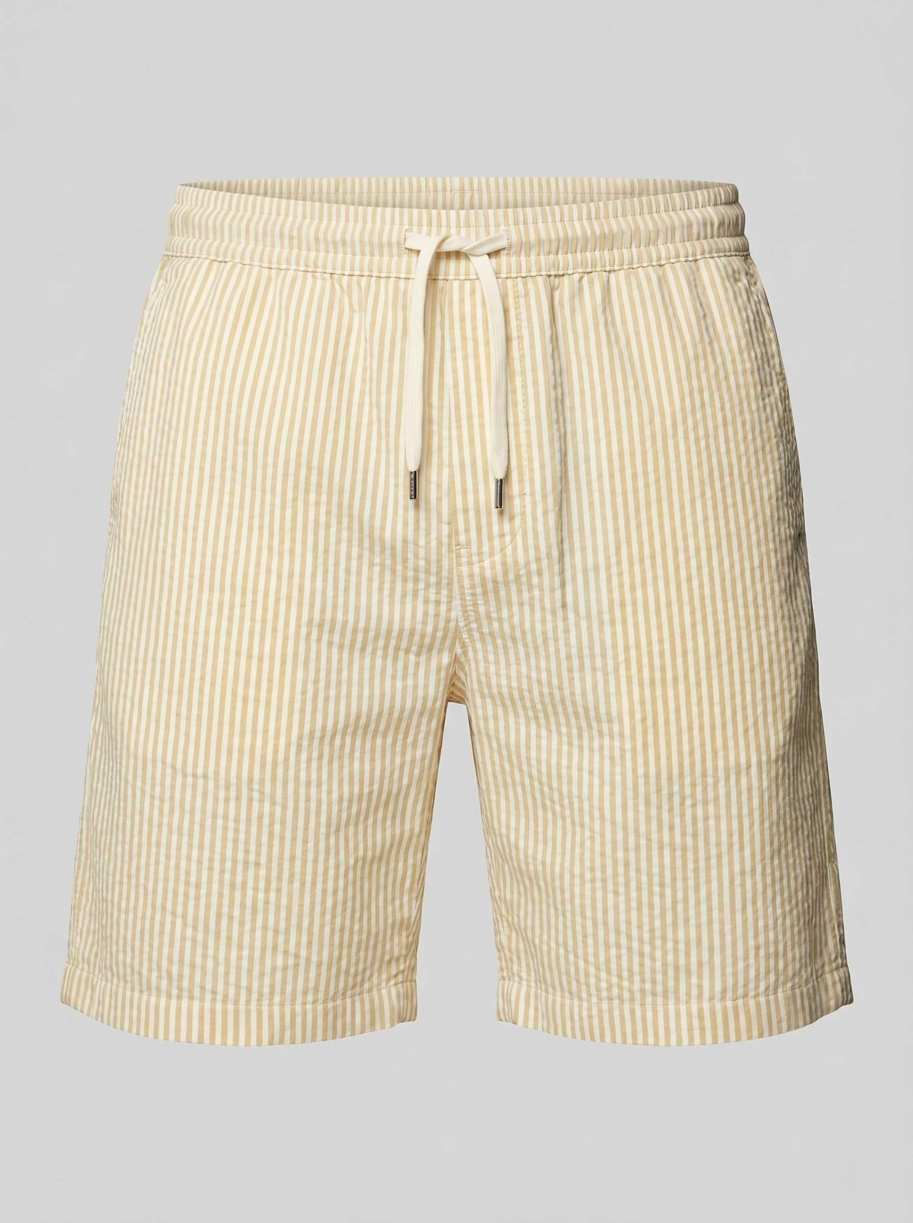 Herren Freizeitgestreifte Sommer-Shorts