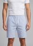 Herren Freizeitgestreifte Sommer-Shorts