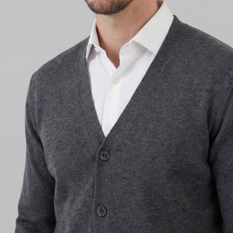 Herren Freizeit V Ausschnitt Cardigan