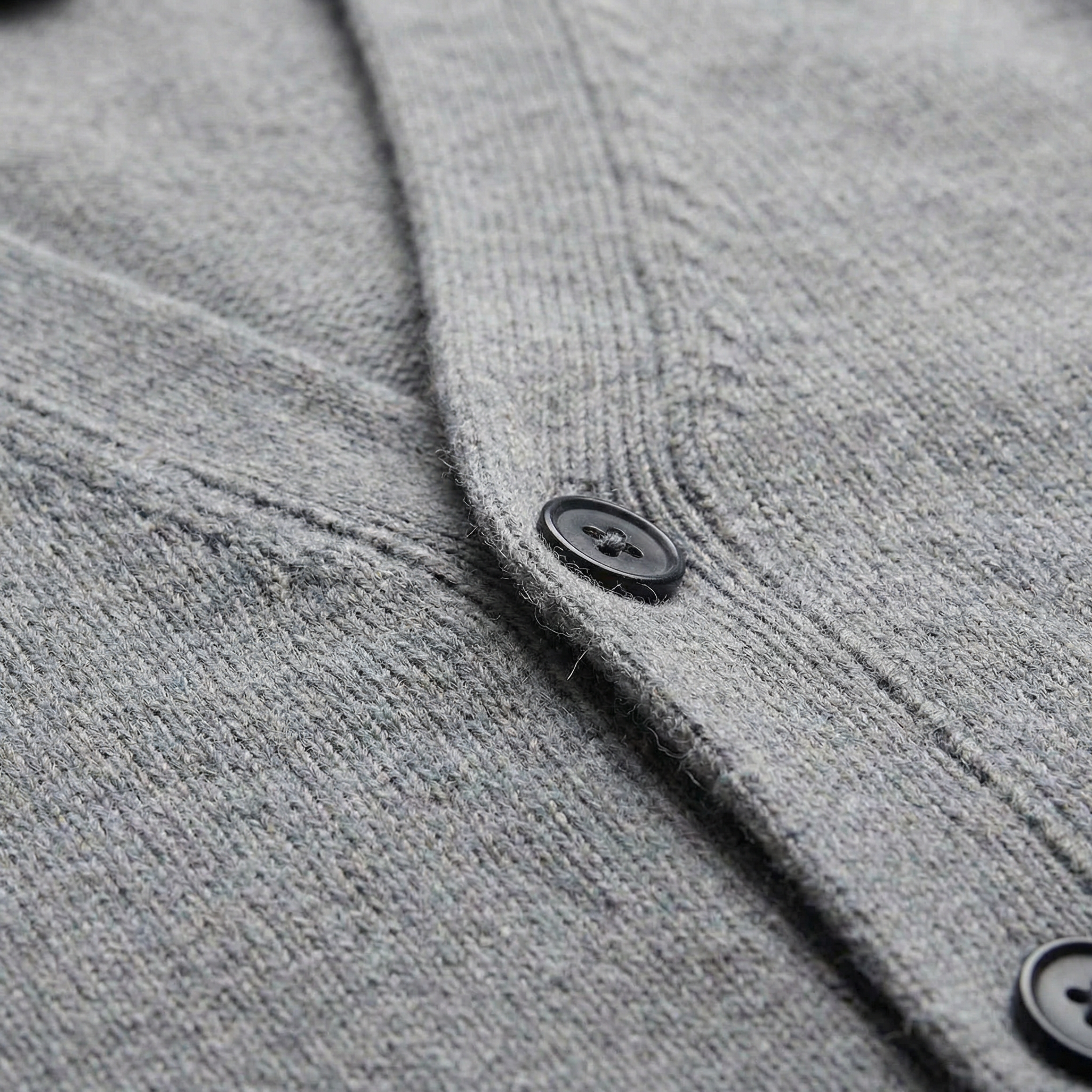 Herren Freizeit V Ausschnitt Cardigan