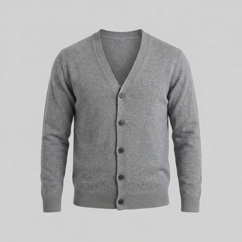 Herren Freizeit V Ausschnitt Cardigan