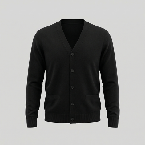 Herren Freizeit V Ausschnitt Cardigan