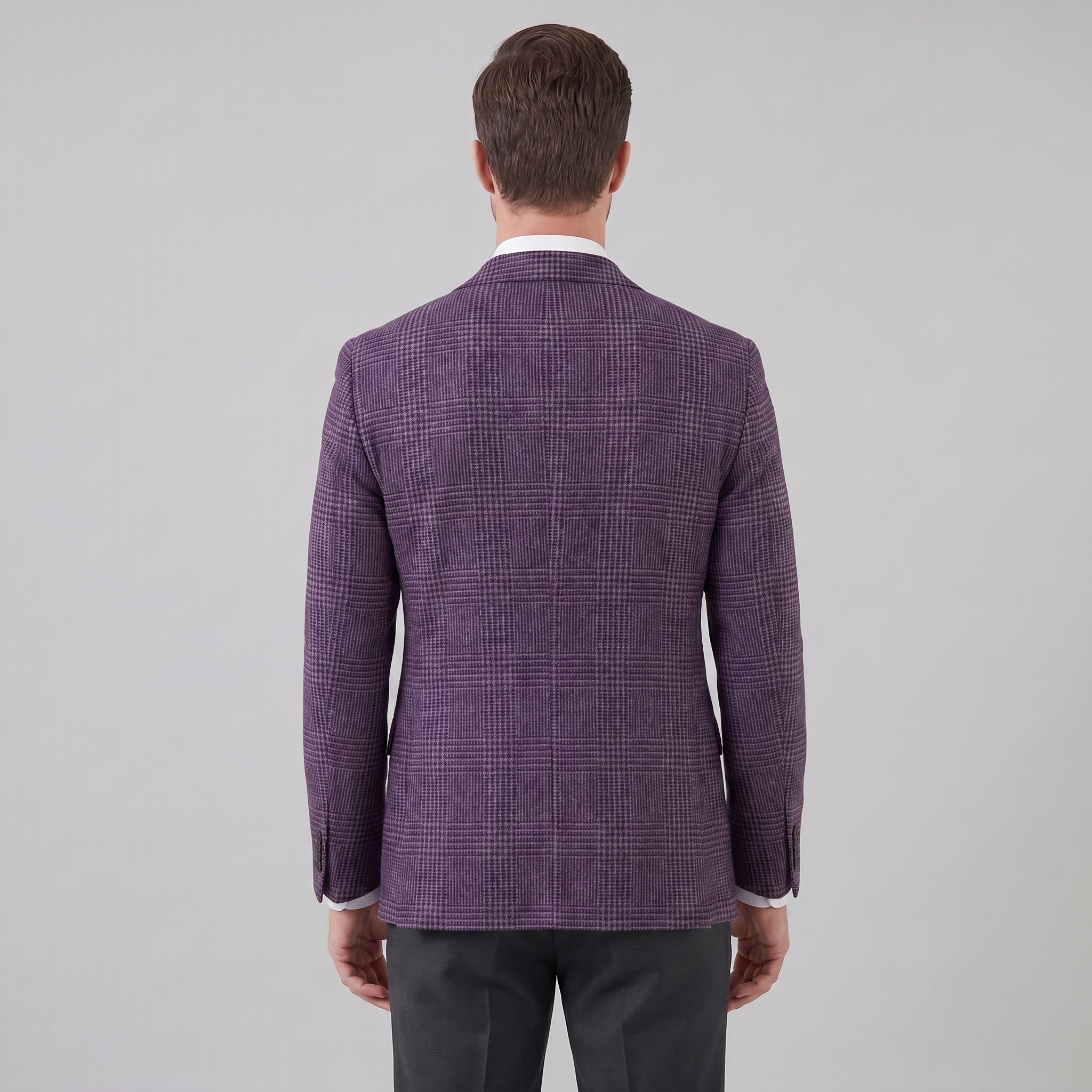 Herren Kariertes Casual Blazer Jacke - Stilvolle Sportjacke Für Beruf Und Freizeit