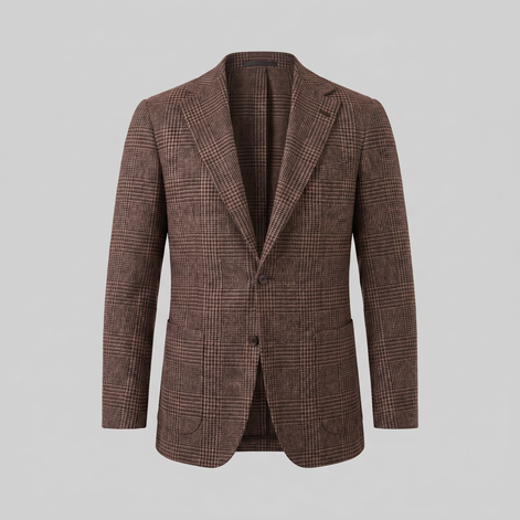Herren Kariertes Casual Blazer Jacke - Stilvolle Sportjacke Für Beruf Und Freizeit