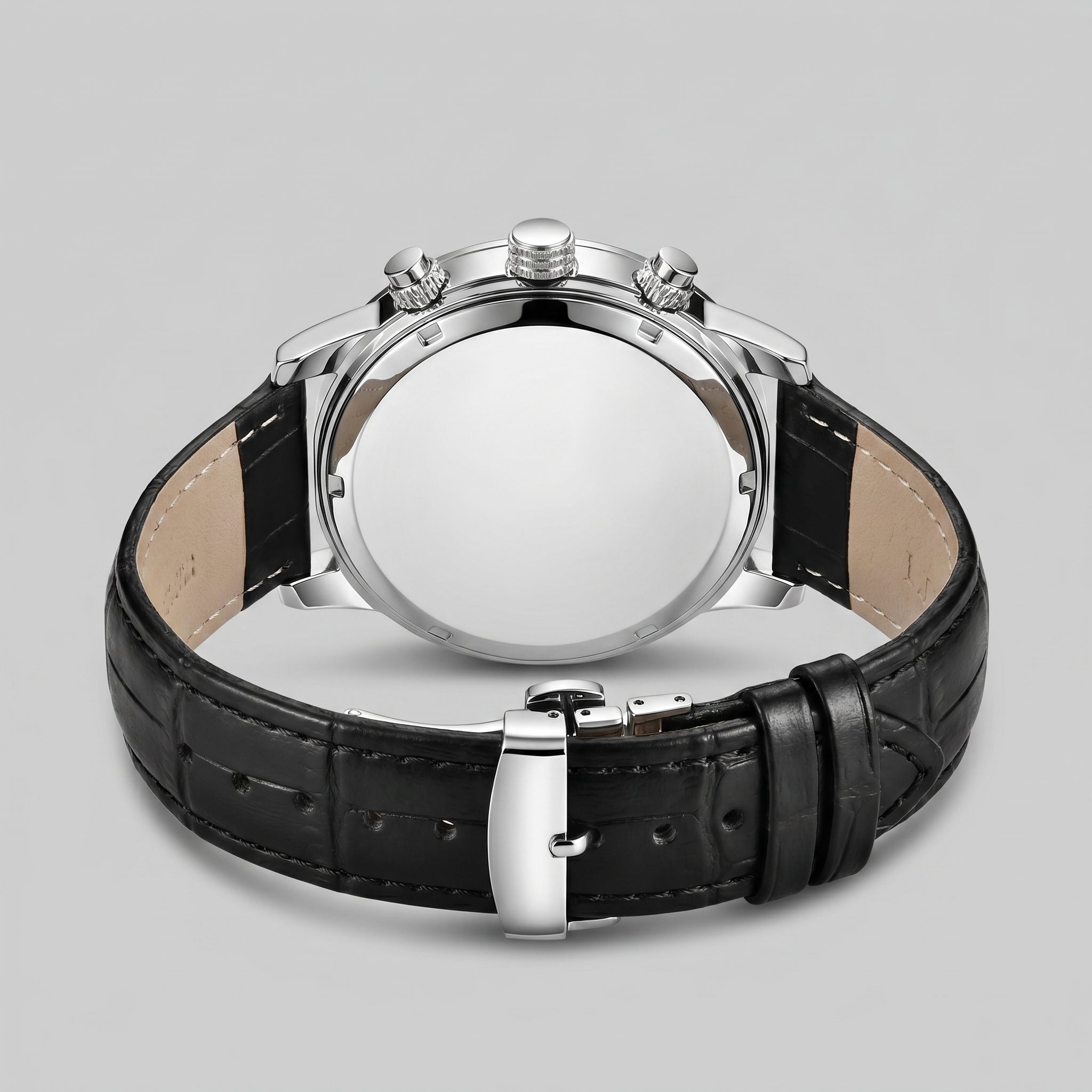 Herrenuhr Chronograph Mondphase Dresswatch
