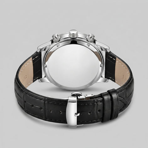 Herrenuhr Chronograph Mondphase Dresswatch