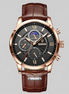 Herrenuhr Chronograph Mondphase Dresswatch