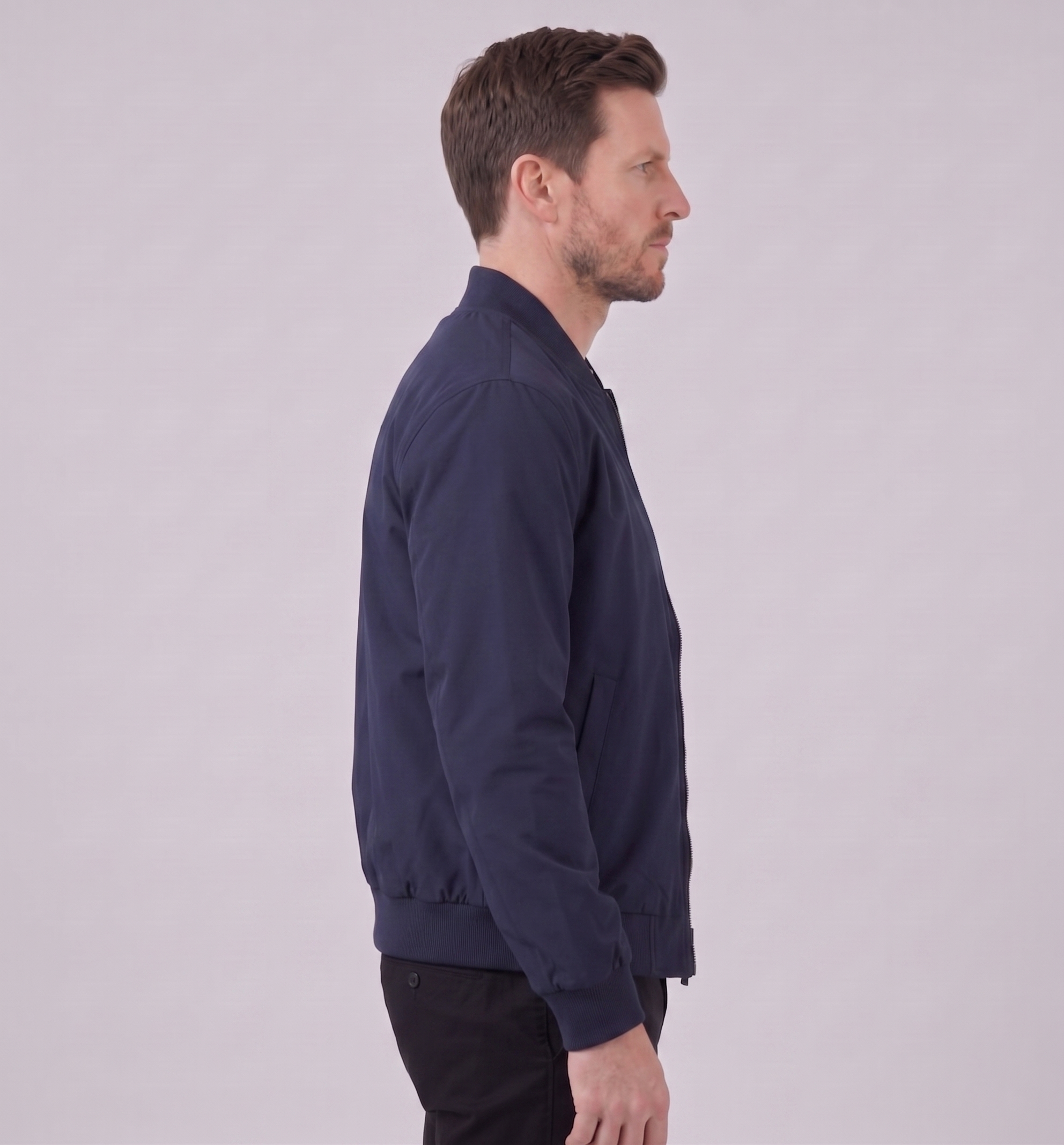 Herren Klassische Bomberjacke