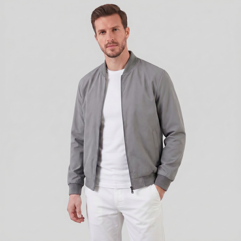 Herren Klassische Bomberjacke