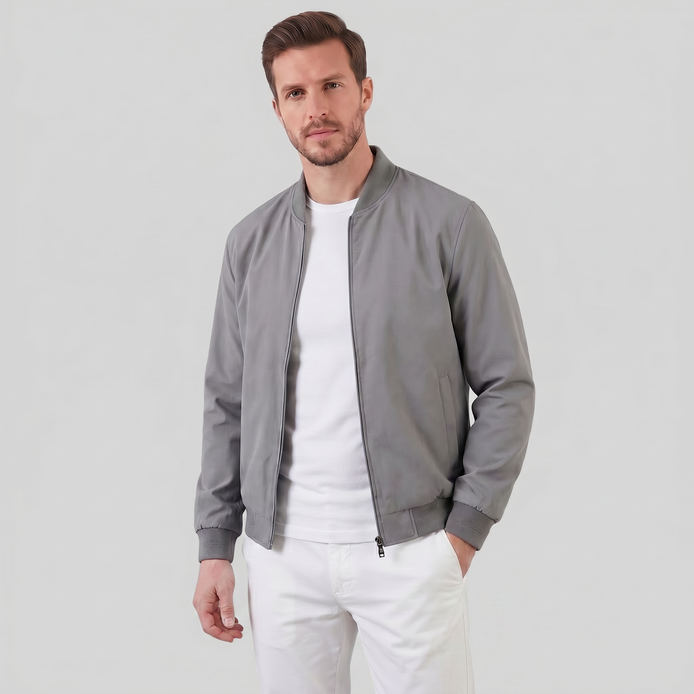 Herren Klassische Bomberjacke