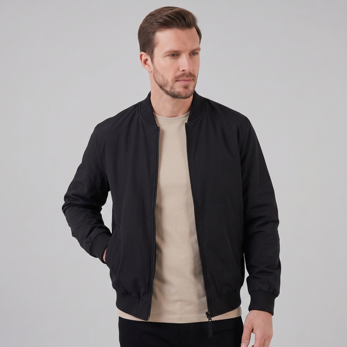 Herren Klassische Bomberjacke